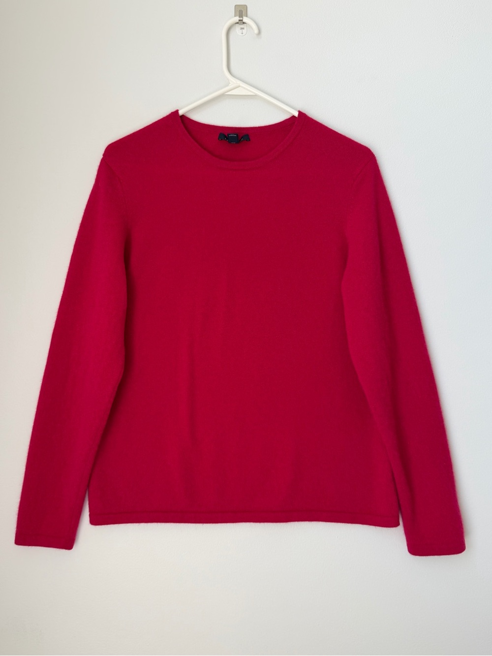 Lands’ End Pink 100% Cashmere Sweater Size Large